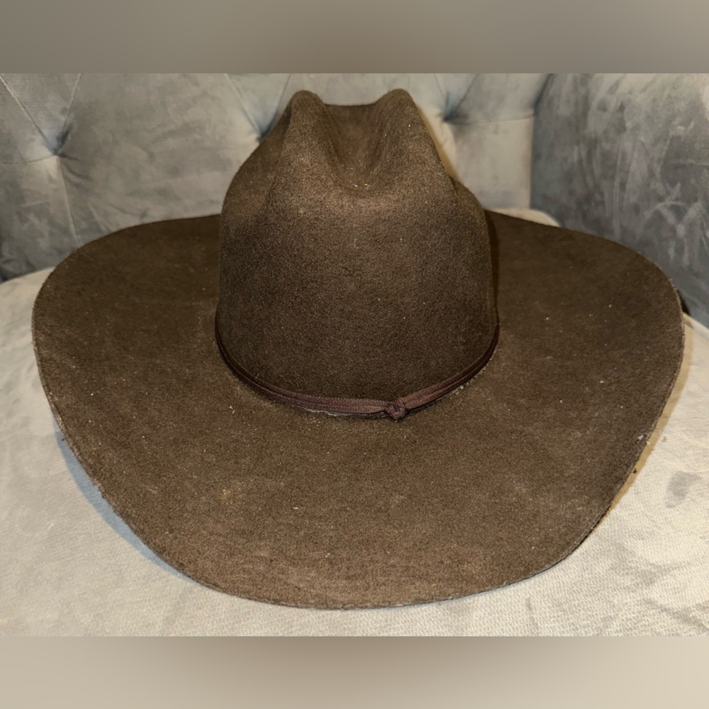 Twister Hats by M. F. Dark Brown Wool Hat